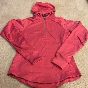Pink Nike Dri-fit Reflective Hoodie